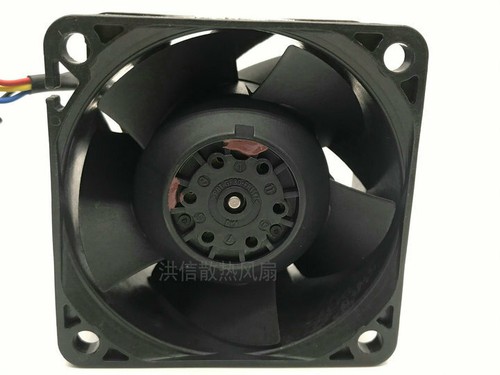 1X 60*38MM 4-wire cooling fan 6038 V60E12BS2CB5-08T06 DC12V 2.50A - Afbeelding 3 van 5