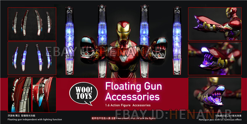 Woo toys WO-005 Floating Gun Accessories For Iron Man Fit 1 Woo toys WO-005 Floating Gun Accessories For Iron Man Fit 1