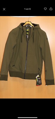 Killtec Funktion-Softshell-Jacke Herren, grün, Größe L