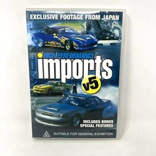 High Performance Imports V5 DVD Tuner Car Import Racing JDM Drift Drag Racing
