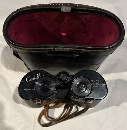 Vintage Cadillac Supreme Kowa 7X50 Binoculars Model K5 Japan