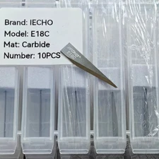10PCS IECHO E18C Vibration Blade Carbide Oscillating Knife Cutting