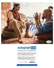 Mena Massoud "Aladdin" AUTOGRAPH Signed 8x10 Photo B ACOA