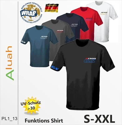 JUST COOL R1300GS Funktionsshirt T-Shirt für BMW Fans Motorrad Shirt Trophy Exclusive GS