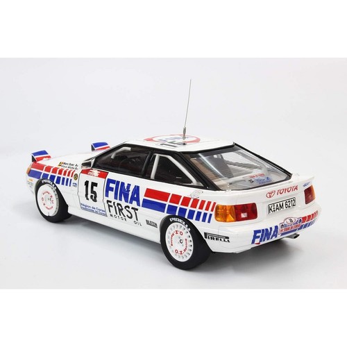 Marc Duez 1:24 1991 Tour De Corse Toyota by Nunu Model RaceCar - 第 2/7 張圖片