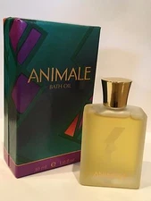 Animale Bath Oil By Parlux Fragrances - 1 oz - Rare