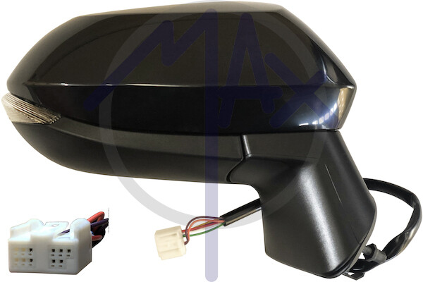 Espejo Retrovisor Toyota Corolla E210 2019 Dx Elet Nr/Vern C/Fan