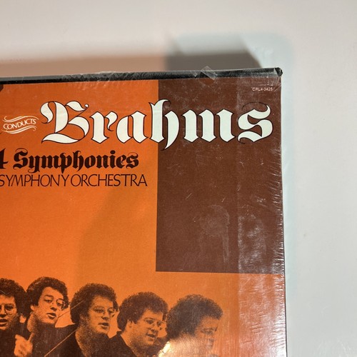 JAMES LEVINE CONDUCTS BRAHMS 4 SYMPHONIES 4 LP BOX SET RCA Red Seal (CRL4-3425) - Picture 13 of 24