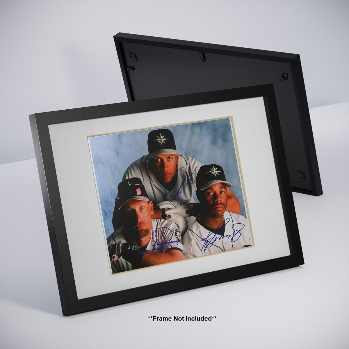 Alex Rodriguez Jay Buhner Ken Griffey Jr Mariners Signed Photo 