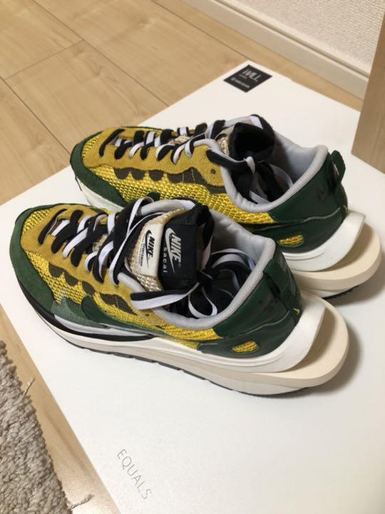 sacai x NIKE vapor waffle green and yellow 28.5cm US … Gem