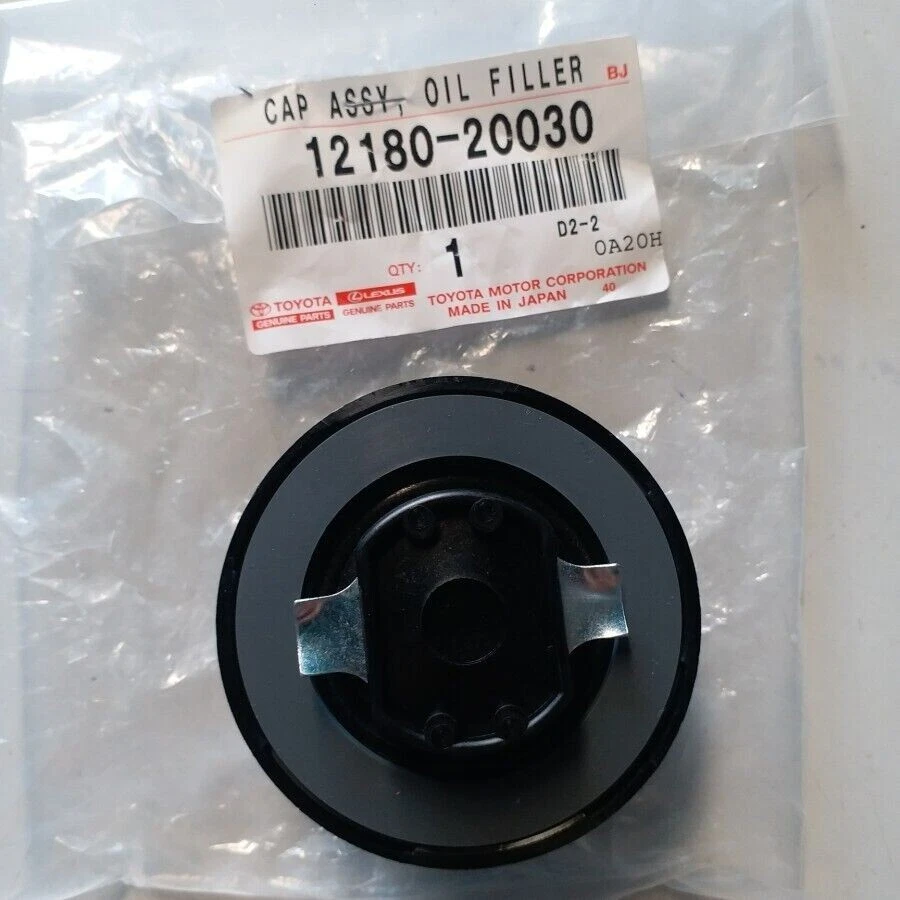 GENUINO NUEVO TOYOTA SUPRA LEXUS ES300 RX400h TAPA LLENADO ACEITE MOTOR 1218020030 Foto 3 de 4
