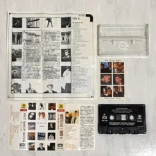 Pet Shop Boys 1986 Please Taiwan Edition Cassette Tape with Promo Insert Card
