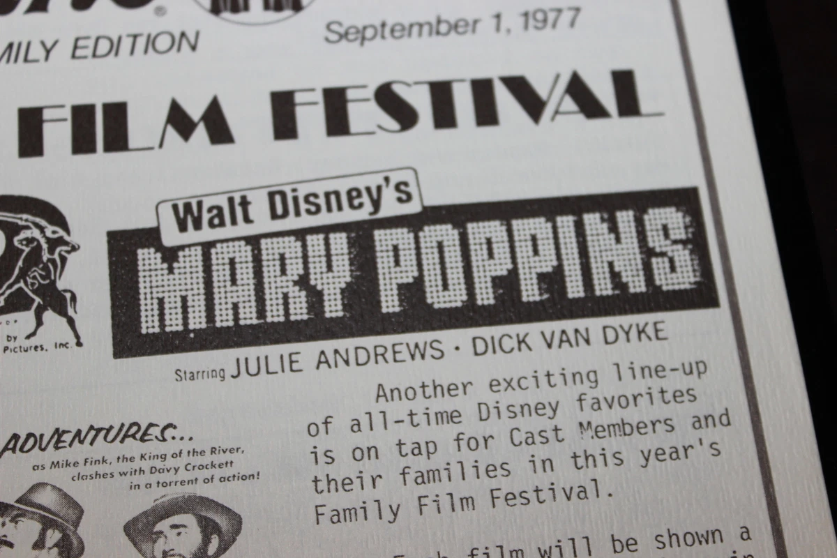 Disneyland Line 1977 Song Of The South Family Film Festival Mary.