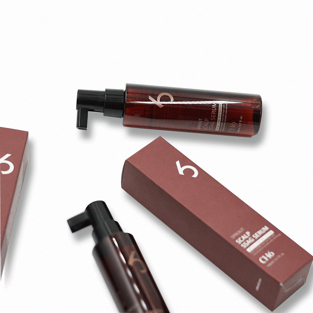 CH6 Sprout Scalp Ssag Serum Red Edition – 140ml x 2 – Hair