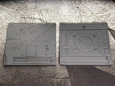 JoyToy Spartan Squad 01 02 03 Fodder Base Plate Figure Stand Pair 1/18 Inch 3.75