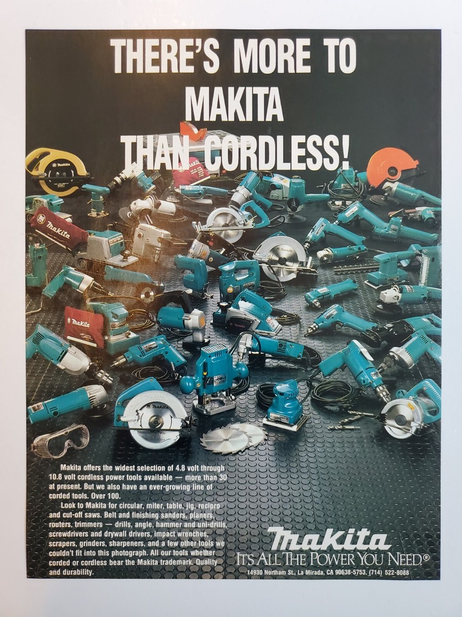 Makita Poster Makita Drill' Poster, Picture, Metal Print, Paint By