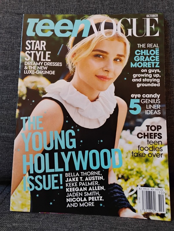 Teen Vogue Magazine October 2014 outdated old discontinued
