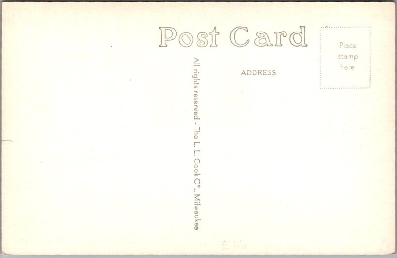 Salem, South Dakota Real Photo RPPC Postcard McCOOK COUNTY COURT HOUSE