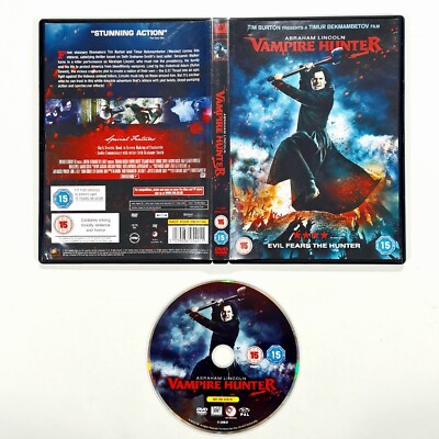 DVD Horror ABRAHAM LINCOLN VAMPIRE HUNTER uncut engl. Tim Burton/Vampirkiller