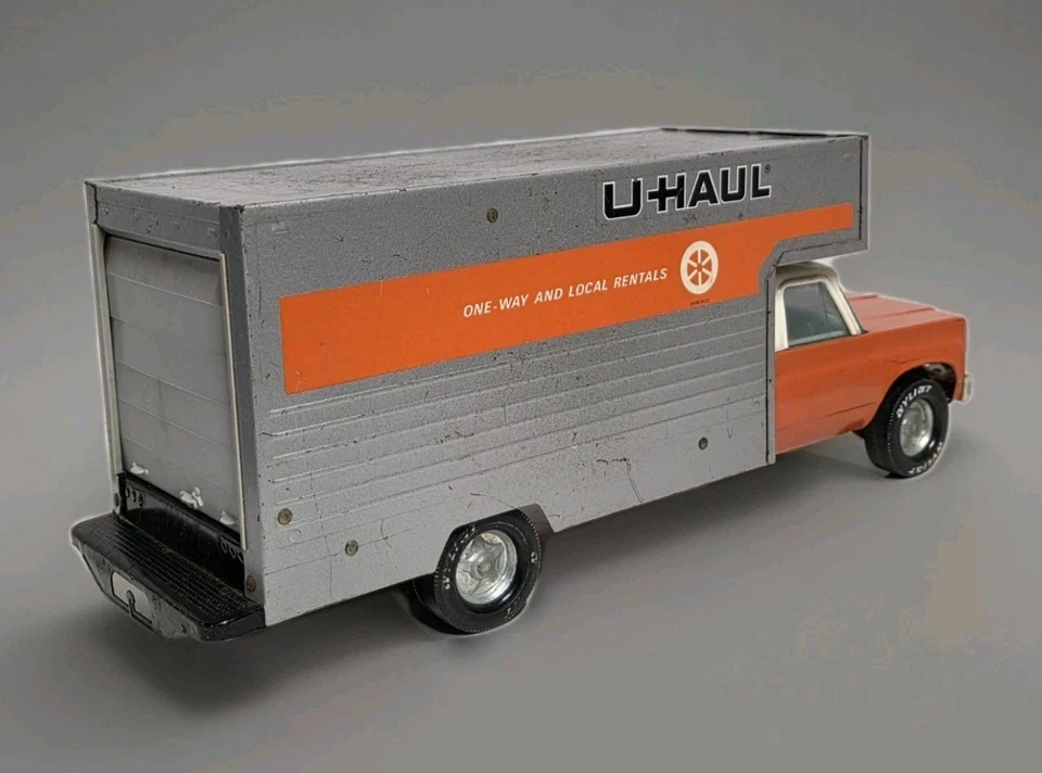 VINTAGE Nylint U-Haul Maxi-Mover Box Truck, Pressed Steel No. 8411 - USA - Image 4 of 4