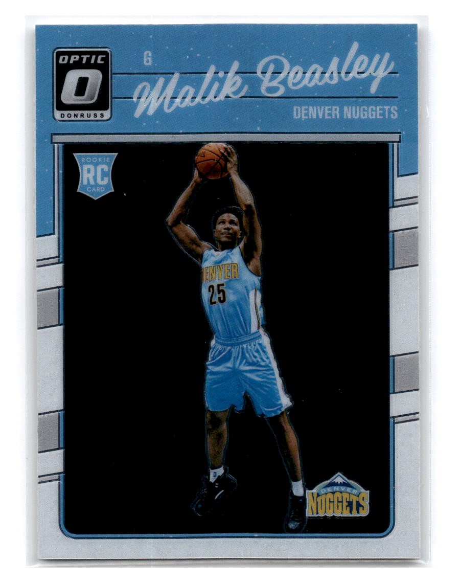 2016-17 Donruss Optic #166 Malik Beasley