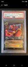 2025 DISNEY LORCANA EN D23 CARD IAGO OUT OF REACH PROMO 8 PSA 10  LOW POP  