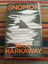 SIGNED FIRST EDITION HARDBACK 'GNOMON' NICK HARKAWAY on The Hot Collector