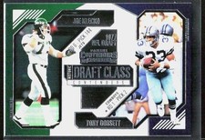 Joe Klecko / Tony Dorsett 2024 Panini Contenders Hist Draft Class Contenders #1