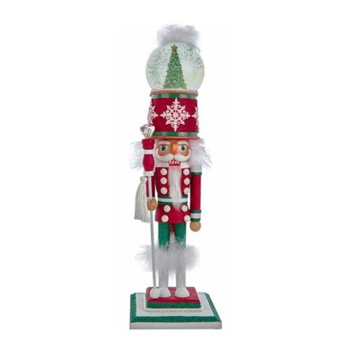 Kurt Adler Hollywood Nutcracker Collection, Musical Deck The Halls, 21in