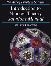 INTRODUCTION TO NUMBER THEORY SOLUTIONS MANUAL By Matthew Crawford **Excellent**