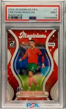 2024-25 Panini Donruss FIFA Cristiano Ronaldo #7 Magicians Portugal PSA 9 MINT