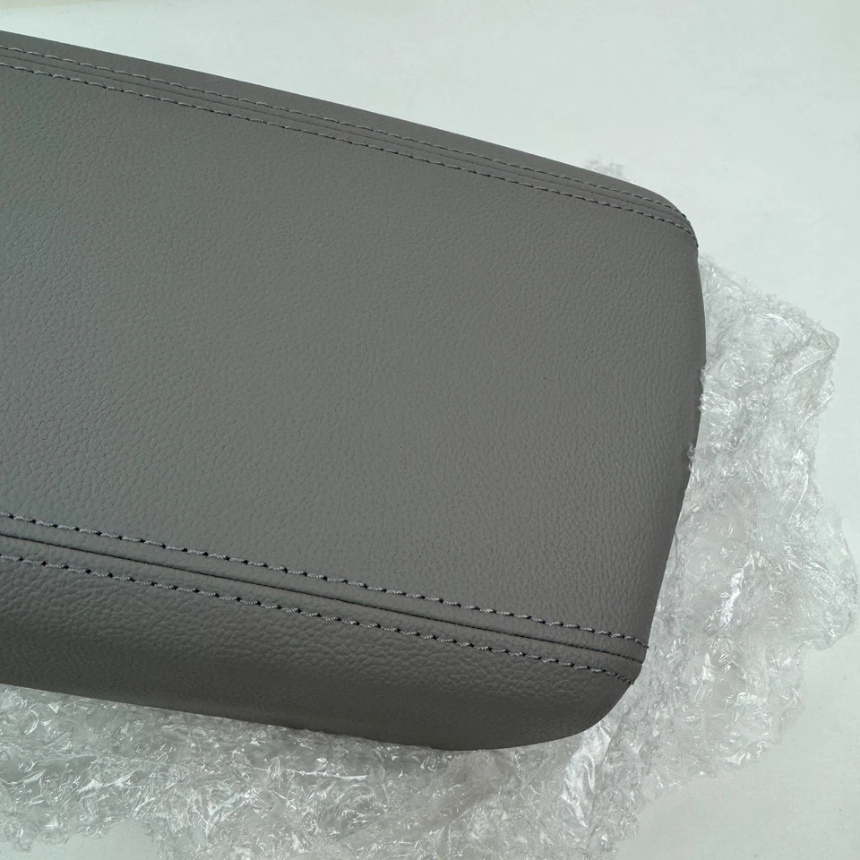 Hyundai Sonata 2015-2017 cuero gris consola central reposabrazos 84660-C2000-TGG Foto 3 de 4