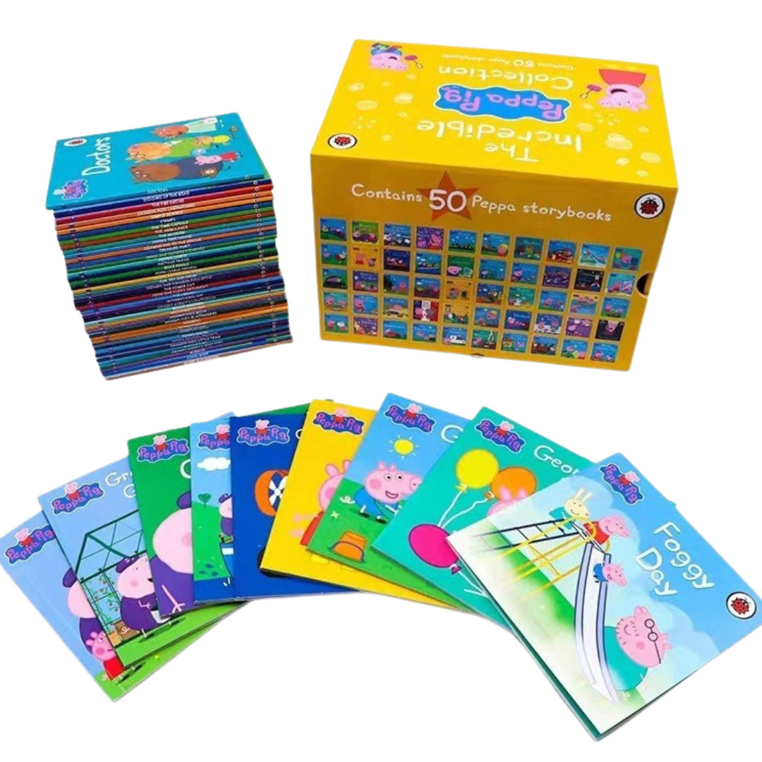 The Incredible Peppa Pig Collection - 50 Story Books Yellow Box Set by Ladybird — image 12