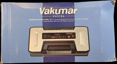 Vakumar VH5186 Double Pump Vacuum Sealer Machine Food Preservation