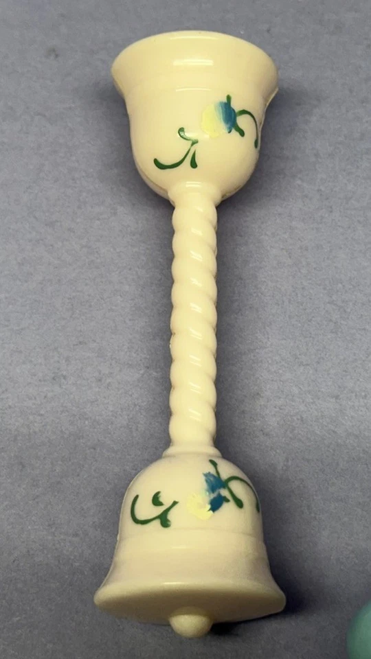 Lot Of 4 Vintage Baby Phone Clothespin And Bell Rattles 1960’s - Image 2 of 4