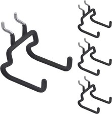 4 Heavy Duty Pegboard Hooks,Pegboard Drill Holder,and Peg Board Tool...