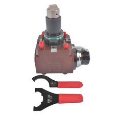 BMT55-90°-60 con chiave ER32 tornio CNC portautensili serratura esterna 6000 giri/min