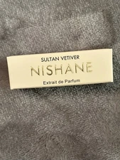 Nishane Sultan Vetiver extrait de parfum spray sample 2 ml New with Box