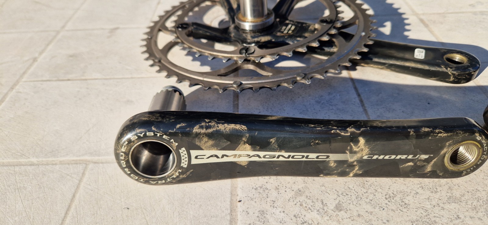Guarnitura Campagnolo Chorus Carbon bici da corsa - road bike foto 4