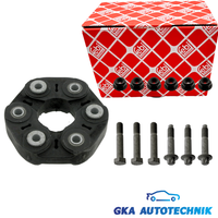 Febi Hardyscheibe Hinten FüR BMW 1Er E81 E87 3 E90 E91 5 F10 F11 116 Prokit