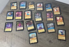 Disney Lorcana Card - Lot 120 Cards, Maui, Ariel, Stitch, Mickey, Simba, & Sven…