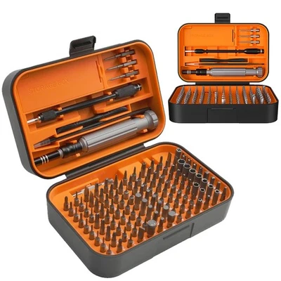 ANXTECH 150Piece Electronics Repair Kit Precision Screwdriver Set S2 Bits with Case