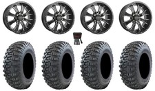 Raceline Mamba 14 Wheels Bk 29 Terra Master Tires Honda Pioneer 1000 Talon