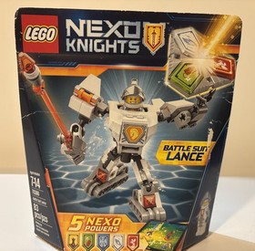 LEGO NEXO KNIGHTS Battle Suit Lance 70366 New Sealed Retired Set