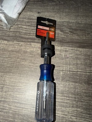 NOS Sears Craftsman USA 6 In 1 Screwdriver Rare -  41161 Slotted/Phillips