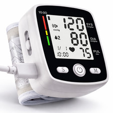 Blood Pressure Monitor with Carrying Case Portable Rechargeable - Easy to Use