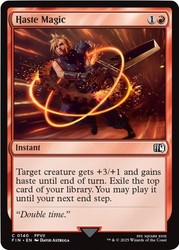 Haste Magic #140 Common Universes Beyond: Final Fantasy Magic: The Gathering