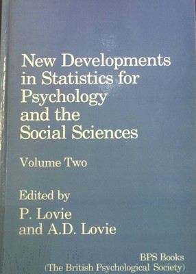 New Developments in Statistics for Psychology and the Social Sciences, vol. 2. L