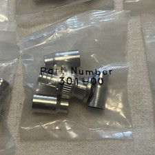 301-00 BNC Crimp Connectors - Lot of 13