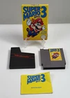Super Mario Bros. 3 (Nintendo NES) with Manual & Box, Complete CIB